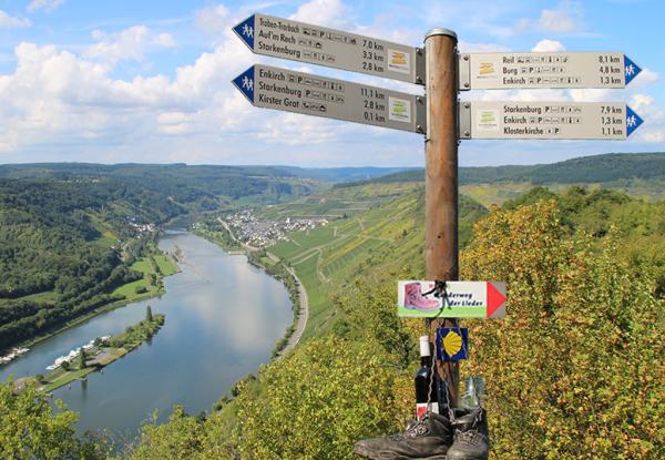 Wandern an der Mosel